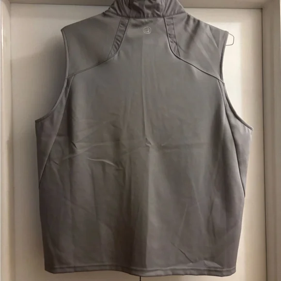 NWT MEN’S MASTERS PETER MILLAR 2024 VEST QUILTED GREY SIZE LARGE L